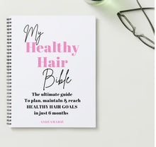 Load image into Gallery viewer, My Healthy hair journal for growing natural hair