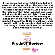 Load image into Gallery viewer, Make it juicy maca root female libido yoni supplement
