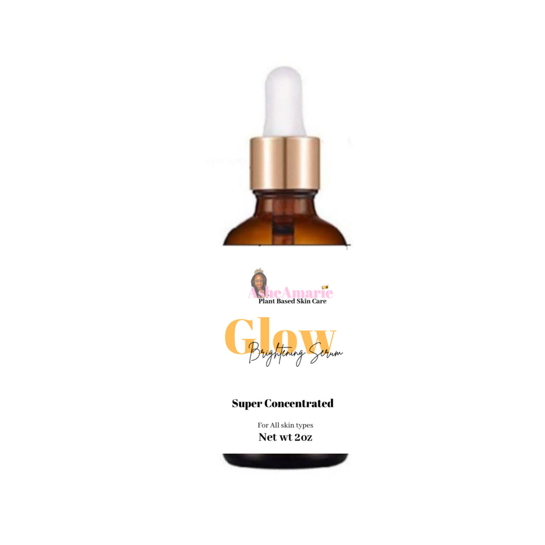 Glow dark spot brightening face serum