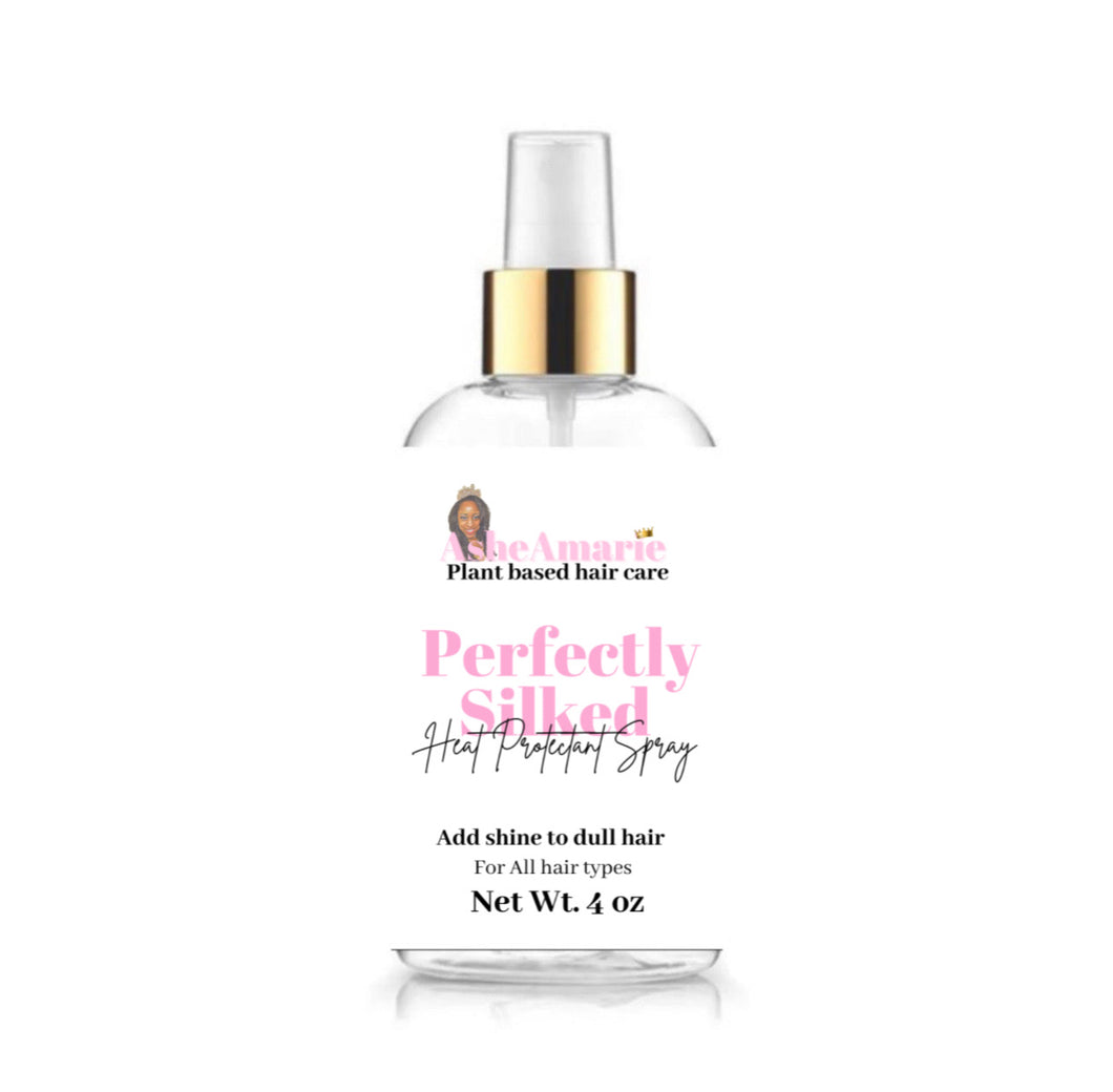 Perfectly Silked heat protectant shine spray